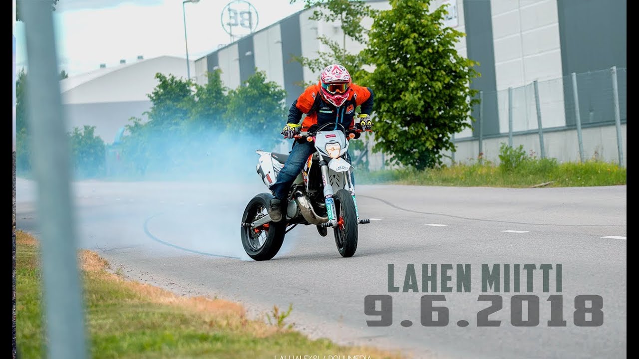SUPERMOTO MAYHEM! [Lahden mopo/piikki miitti 9.6.2018]