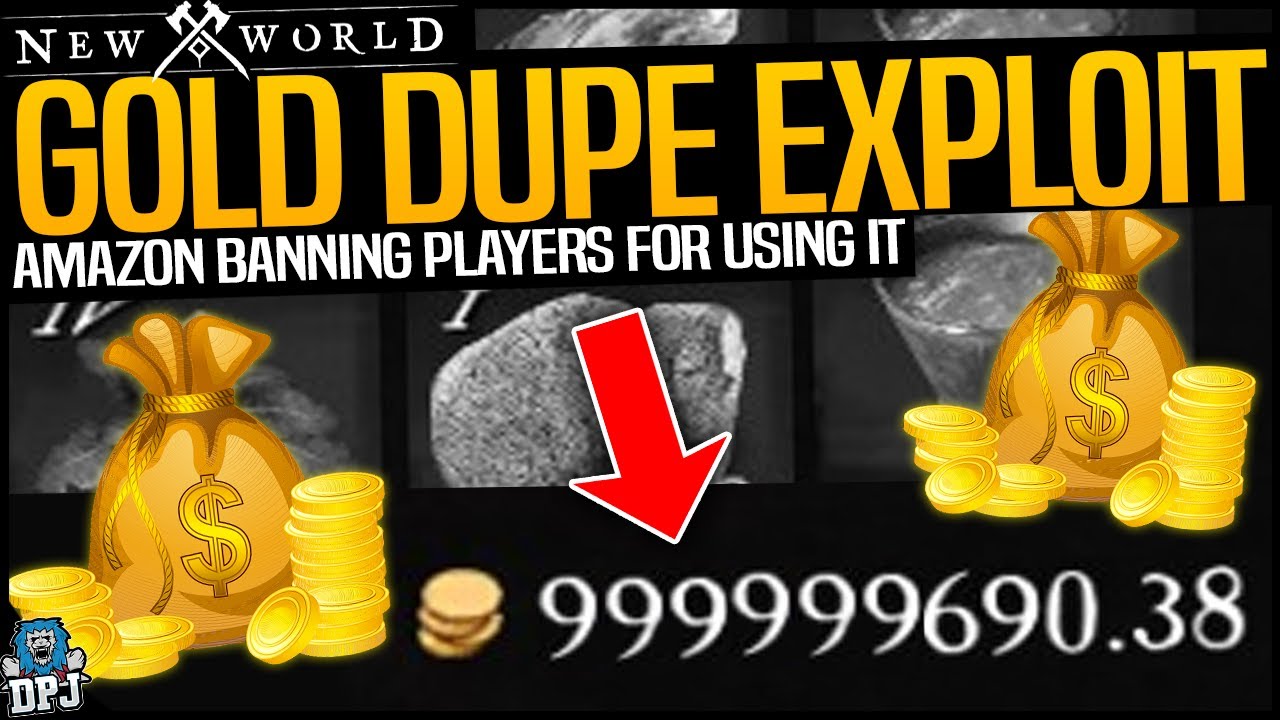 NEW WORLD: GOLD DUPE EXPLOIT - Amazon Banning Players Who used This Bug - Crazy Infinite Gold Glitch