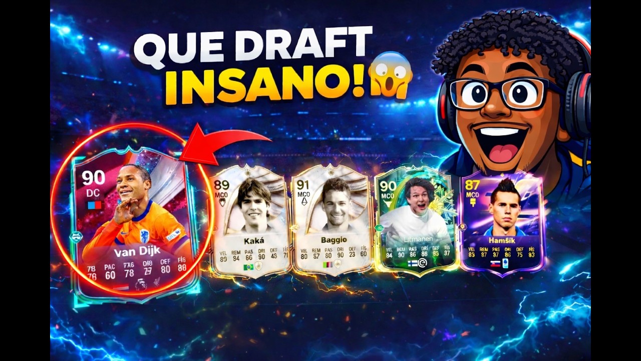 EA FC 26 - FUT DRAFT COM MUITO AZAR!!