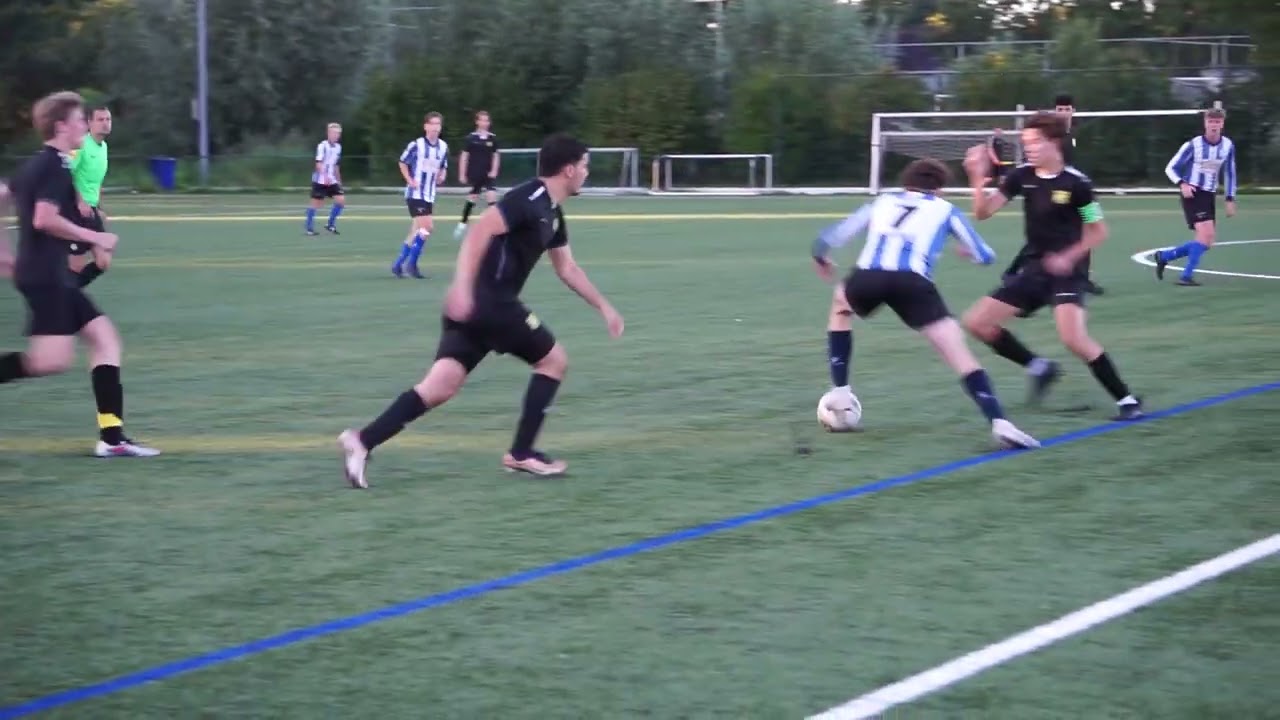 Oefenwedstrijd JO18  Quick Boys Voorschoten 97