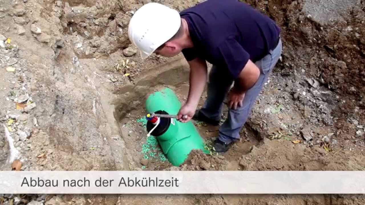 Videoanleitung Schöngen Concept-HL Aufschweißsattel (Variante 2 - Kanal noch nicht in Betrieb)