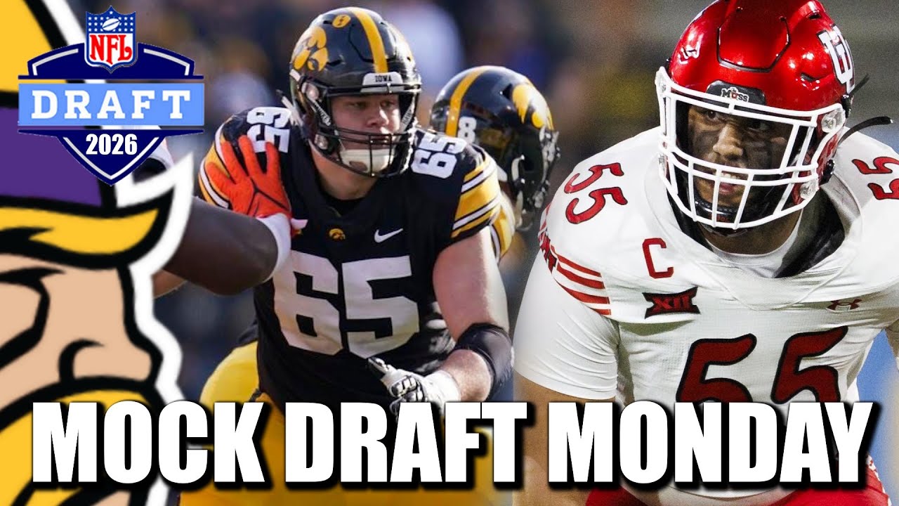 Mock Draft Monday: Vikings Secure the Trenches