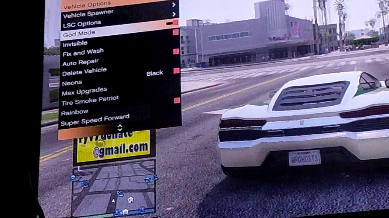 (GTAV) Mod Menu We Are Ghost(OPCIONES)