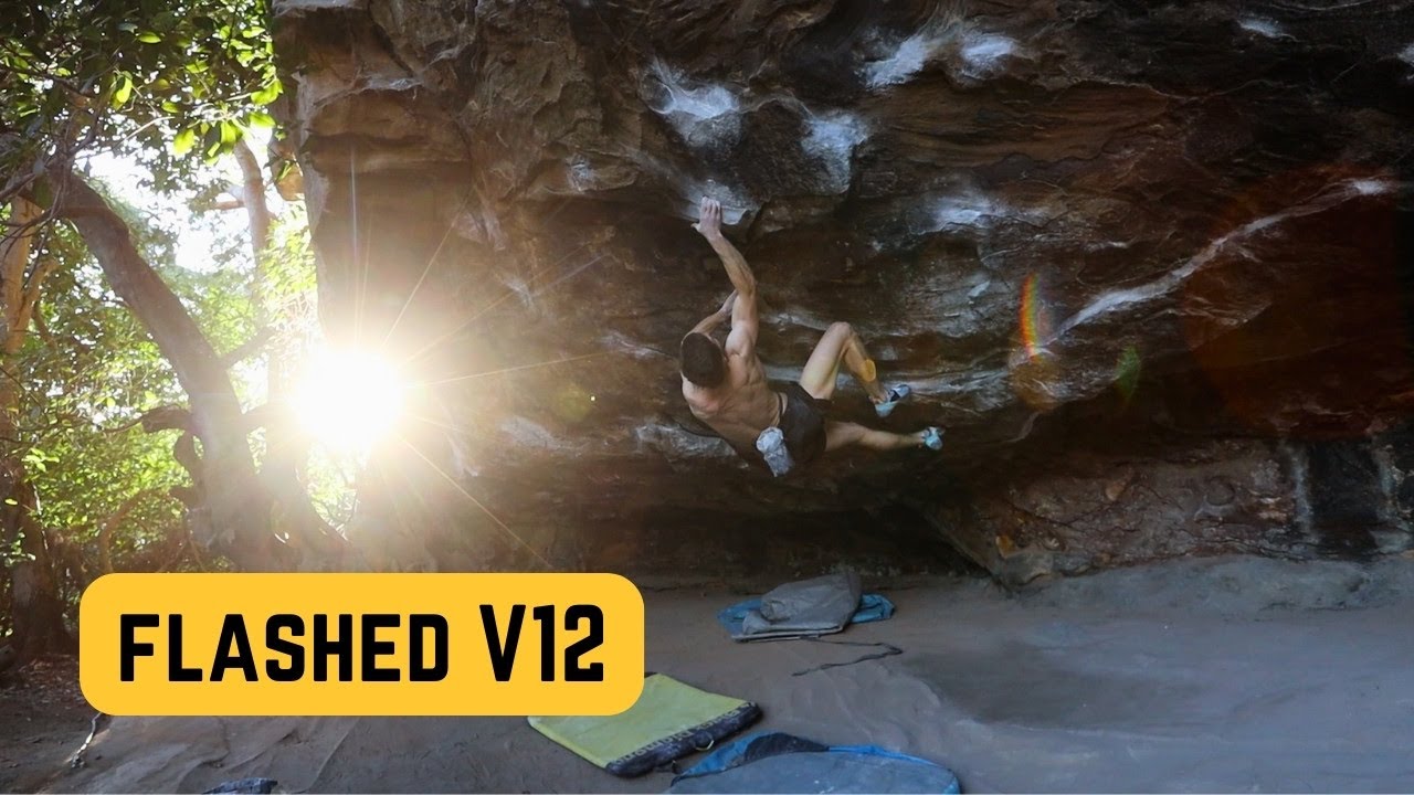 Olympians first time at one of Sydney's best crags
