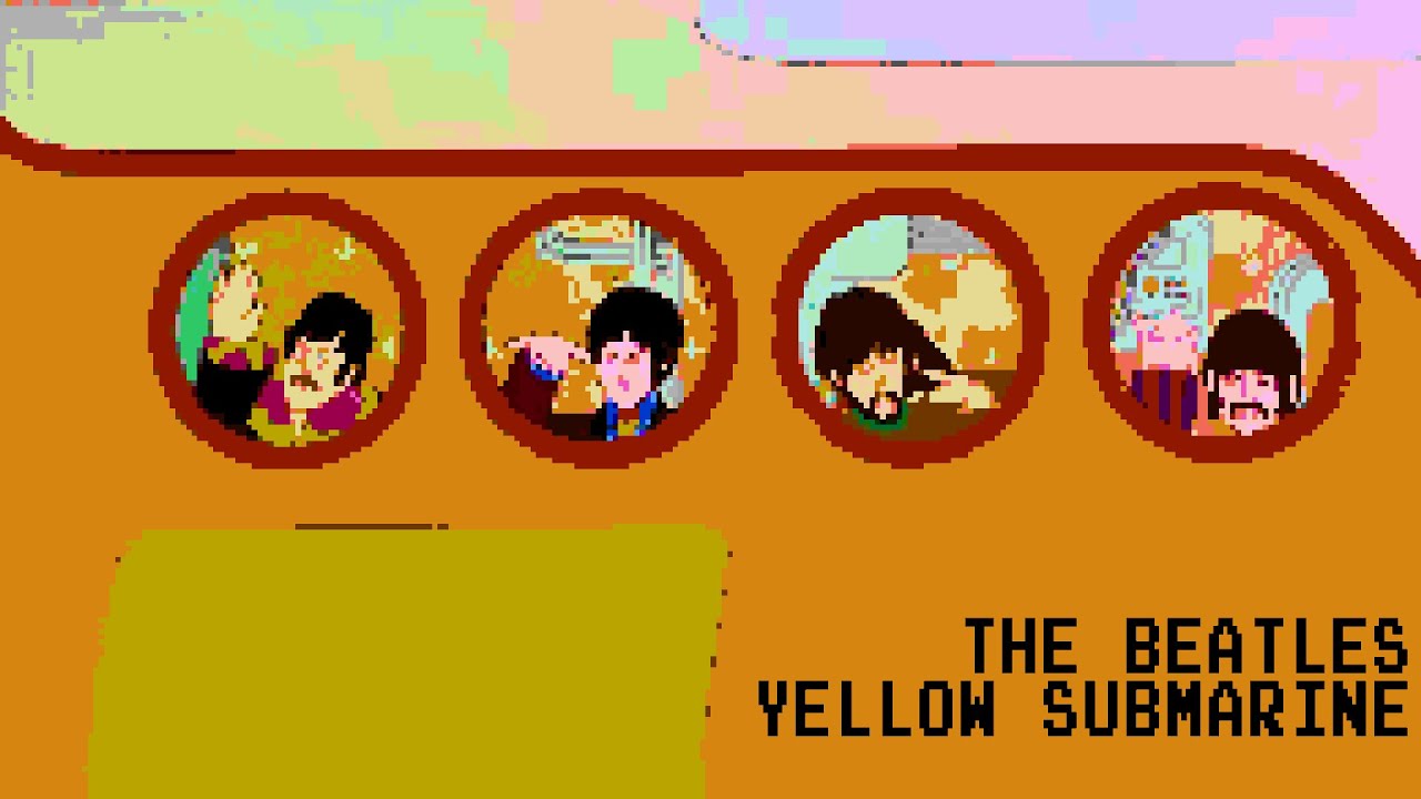 The Beatles - Yellow Submarine (8 Bit Raxlen Slice Chiptune Remix)