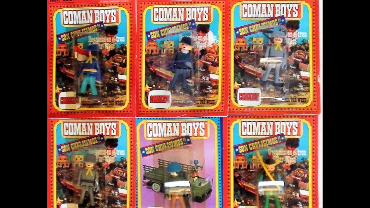 SOLDADOS DE JUGUETE TOY SOLDIERS INDIOS Y VAQUEROS COMANSI | COMANBOYS PARTE I