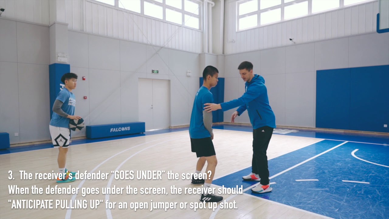 How we teach off ball screens in basketball (episode 9)