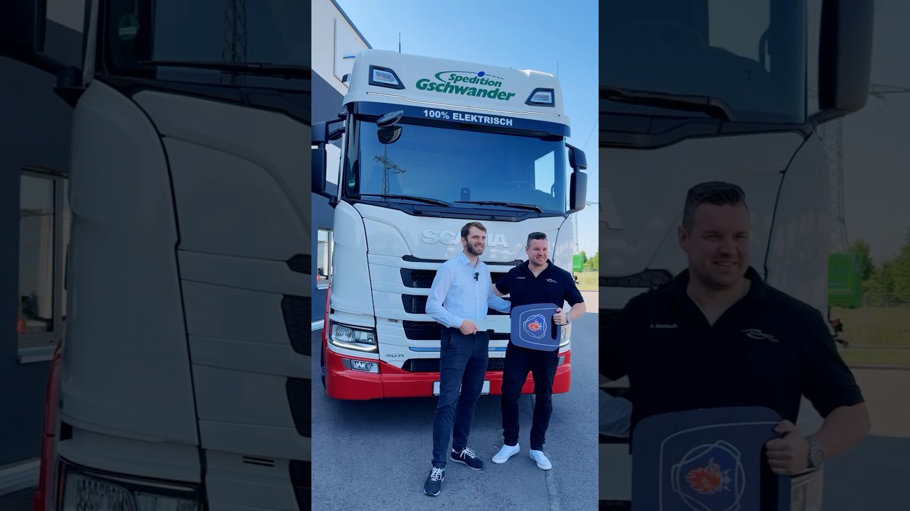 ⚡ Erste vollelektrische Regio-Sattelzugmaschine bei Knirsch🚛🔋