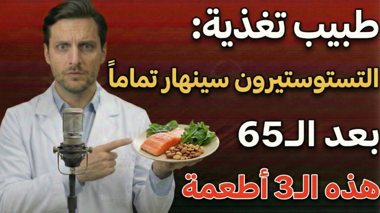 طبيب تغذية: إذا لم تأكل هذه الـ3 أطعمة يومياً بعد الـ65، التستوستيرون سينهار تماماً