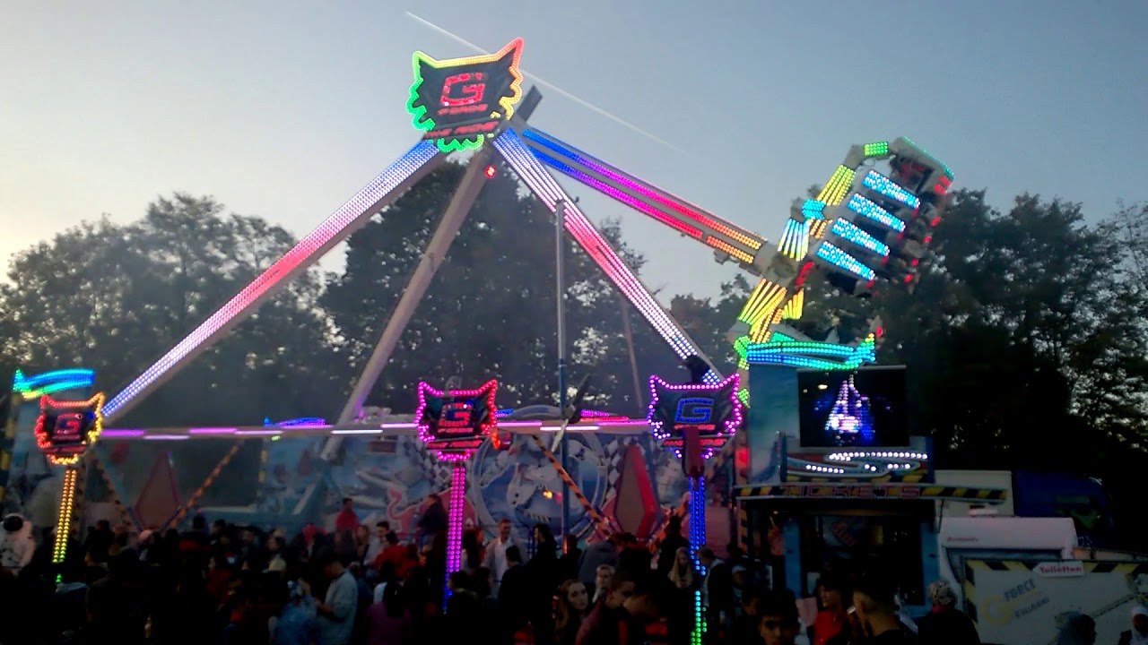 G-Force The Ride– Kollmann (Offride) Video 2 Gießener 🍁🎡Herbstmesse 🎡🍁2018
