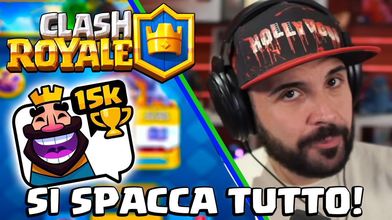 15,000 trophies and everything is broken! - CLASH ROYALE