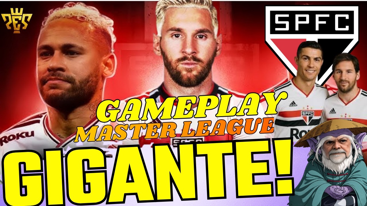 eFootball - Master League: Em busca do SÃO PAULO dos SONHOS l GAMEPLAY DO JOVA l Máquina Tricolor