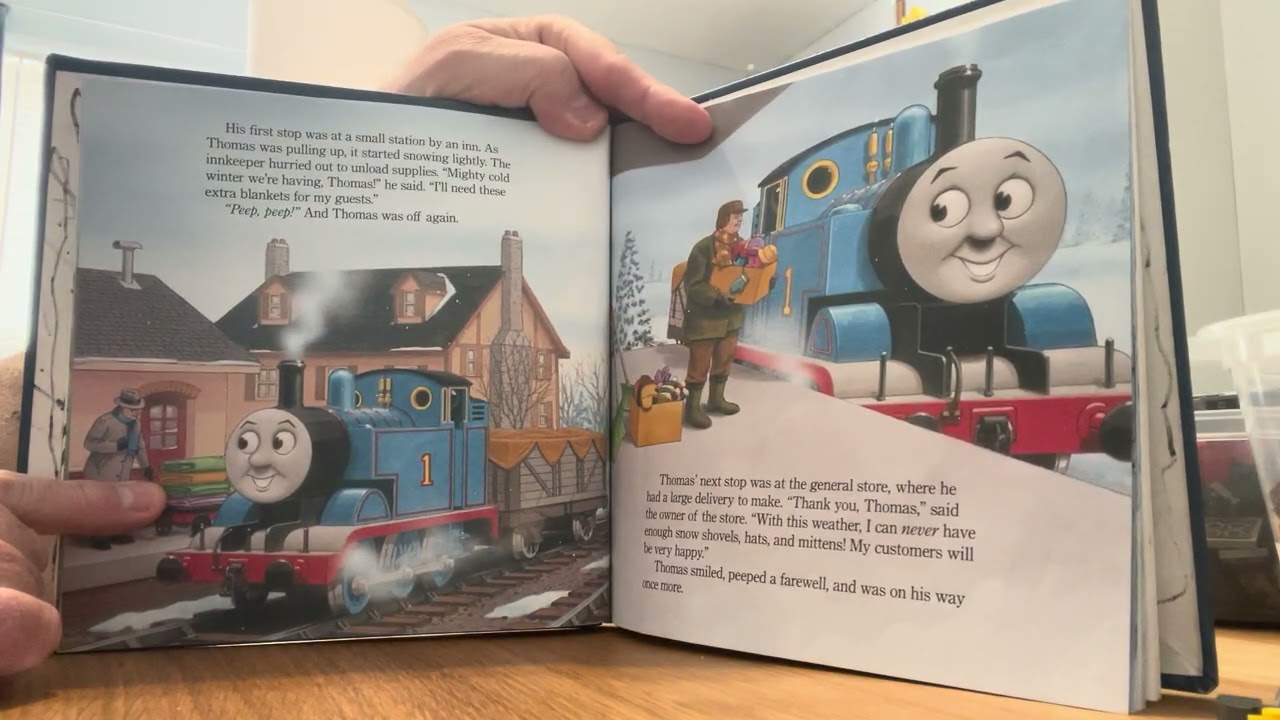 Thomas gets a Snowplow 