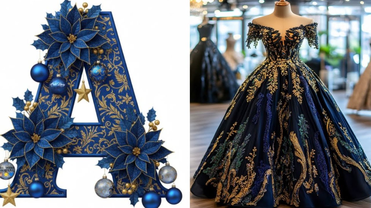 A to Z Alphabet Fashion 💃 New Designer Gown & Nail Polish Collection | Full Stylish Look 2026