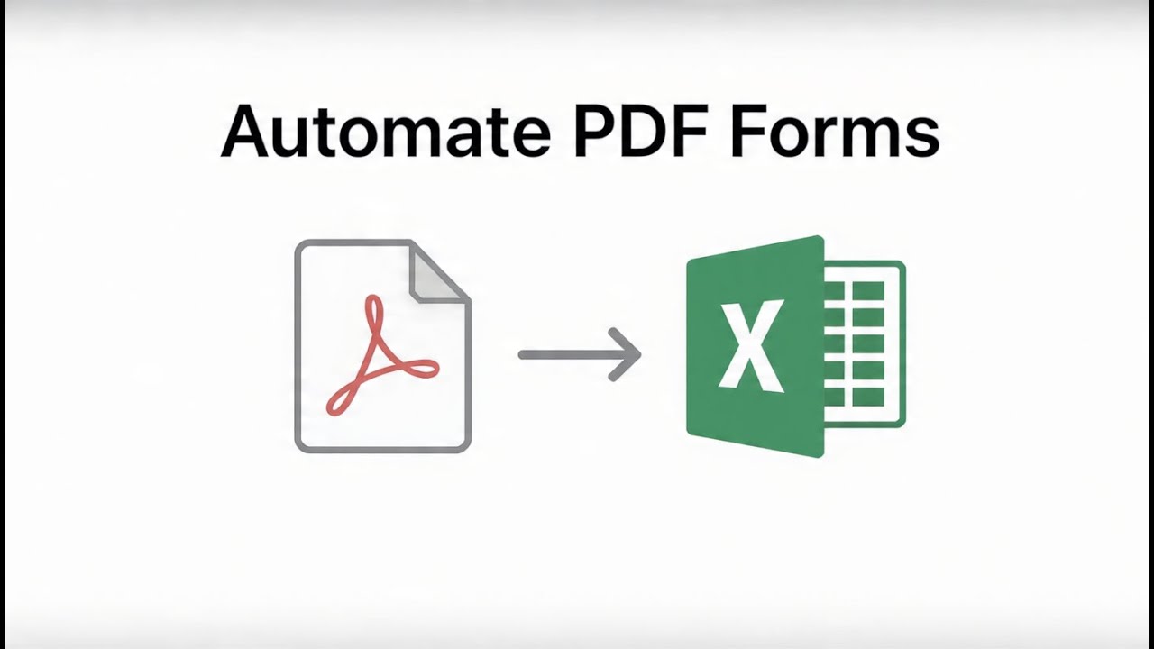 How to Auto-Fill PDF Forms Using Excel and VBA &ndash; Step-by-Step Integration Guide