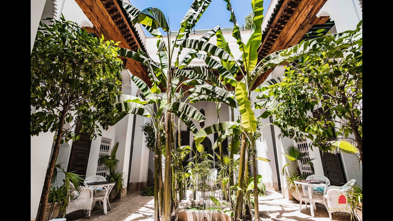Stunning and Massive Historical Riad For Sale Marrakech Lksour. Exclusive.