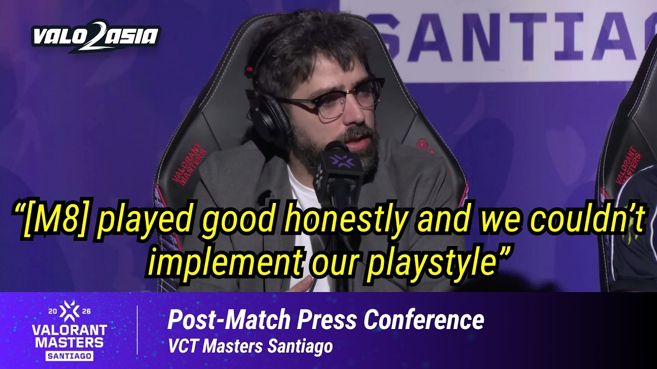 Team Liquid (M8 kontra TL) | VALORANT Masters Santiago | Konferencja prasowa po meczu