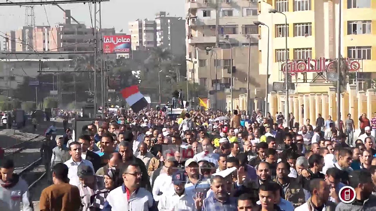 رصد | مسيرة مسجد العزيز بالله فى طريقها لرابعة العدوية