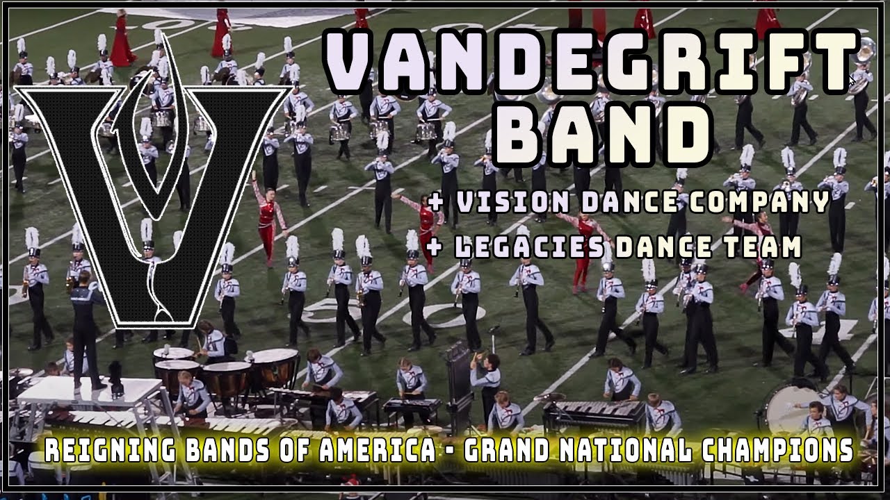 Vandegrift Band w/ Halftime Performance w/ Vision Dance Company  || [Full Performance] [4K & HD]