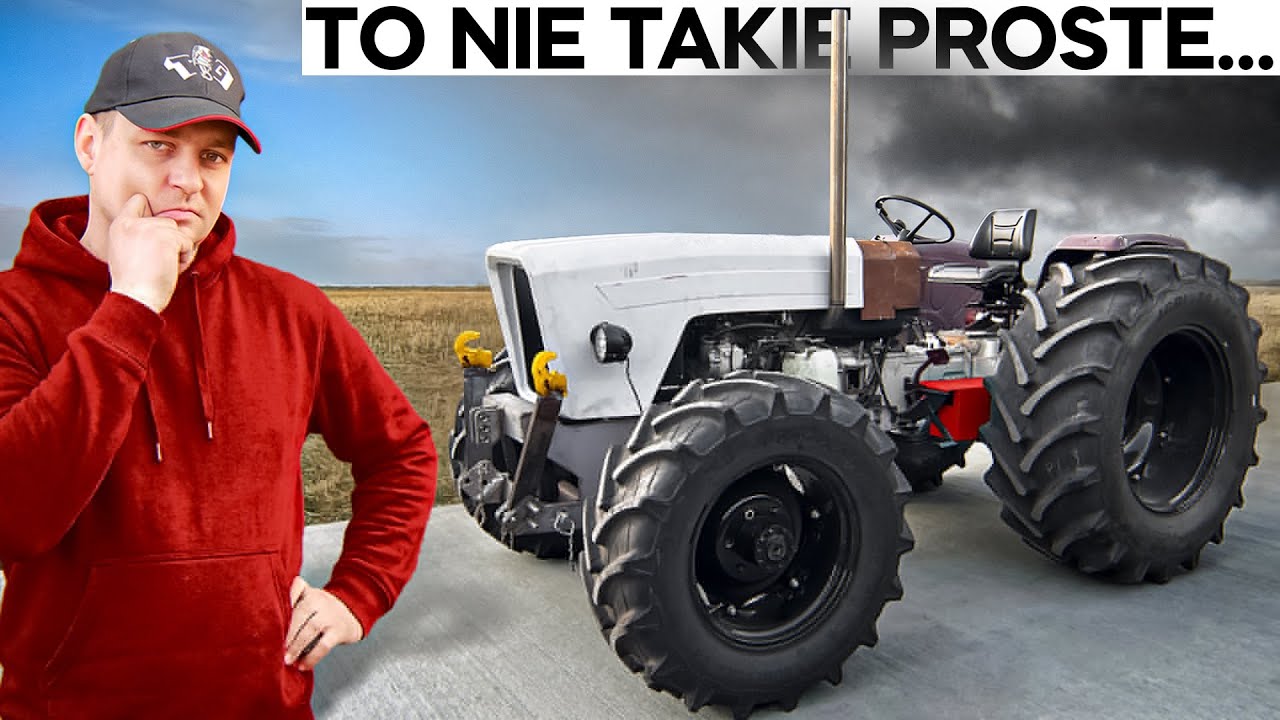 Przystawka NAPĘDU nie PRZESZŁA TESTU... URSUS C- 350 TURBO 4x4 150 Koni