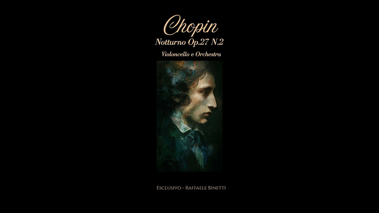 Chopin Notturno Op.27 N.2 per Violoncello e Orchestra – Arrangiamento Esclusivo Raffaele Binetti