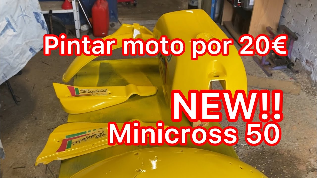Restaurar moto con poco presupuesto.