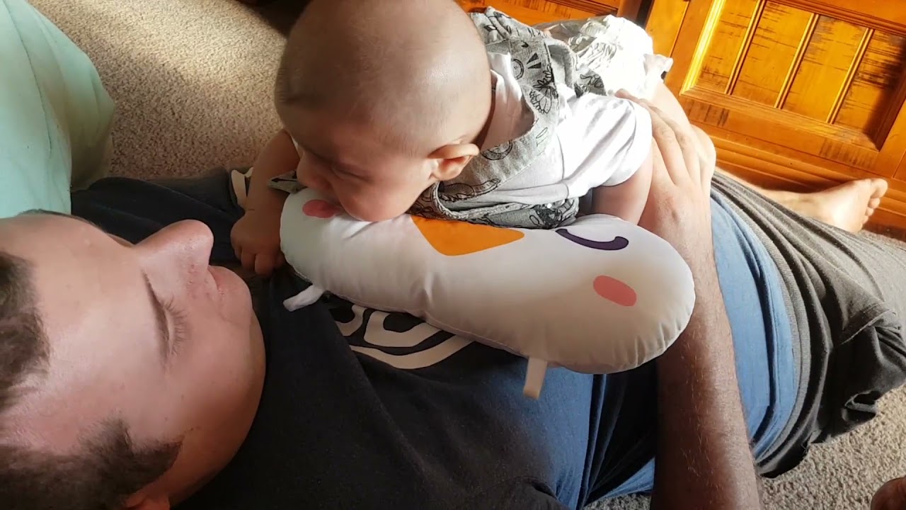 Tummy Time with Daddy