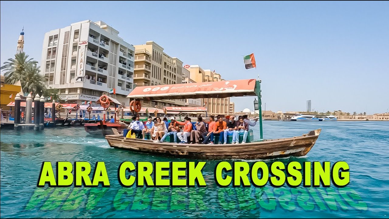 Boat Ride at Bur Dubai Creek