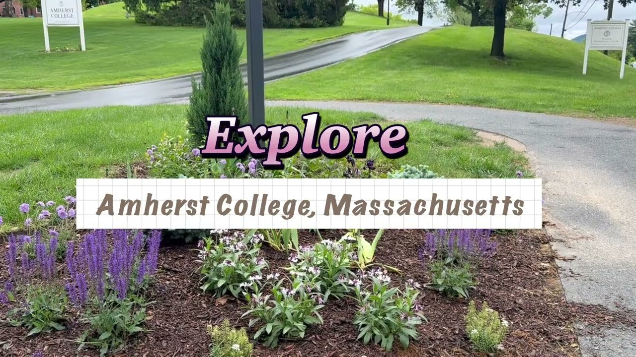 Walking Tour of Amherst College, Massachusetts | Scenic Campus & Historic Charm