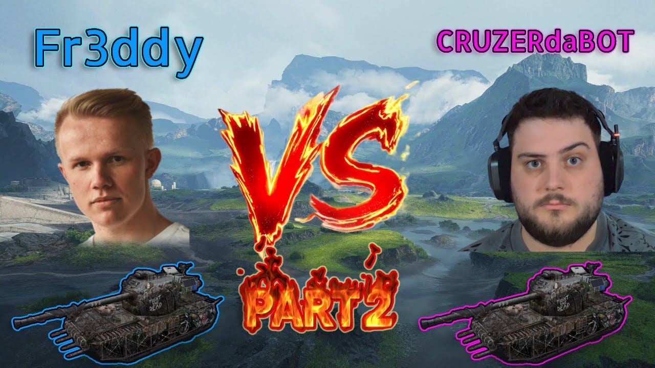 Fr3ddy vs. CRUZER –  wer macht die 3 Marks als Erster?! Gunmark Race!#worldoftanks