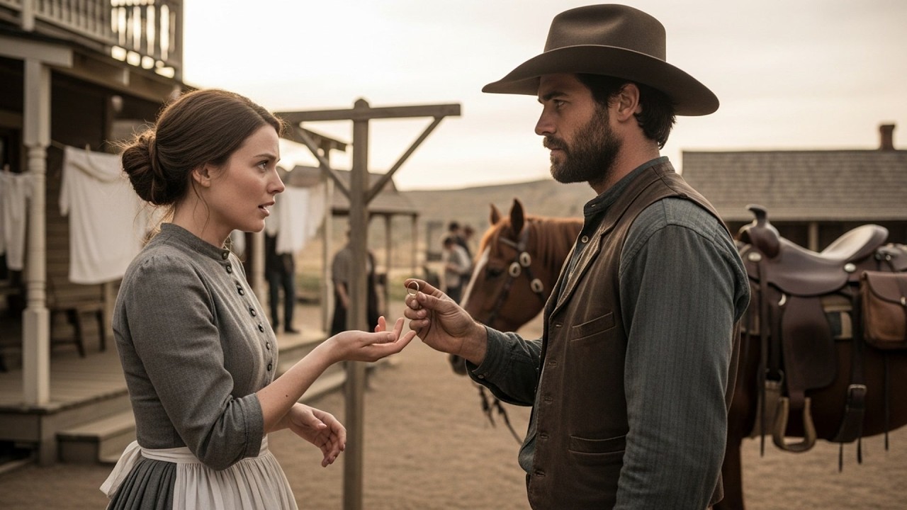 She Sold Her Wedding Ring To Save A Sick Child, The Cowboy Found The Ring And Brought It Back