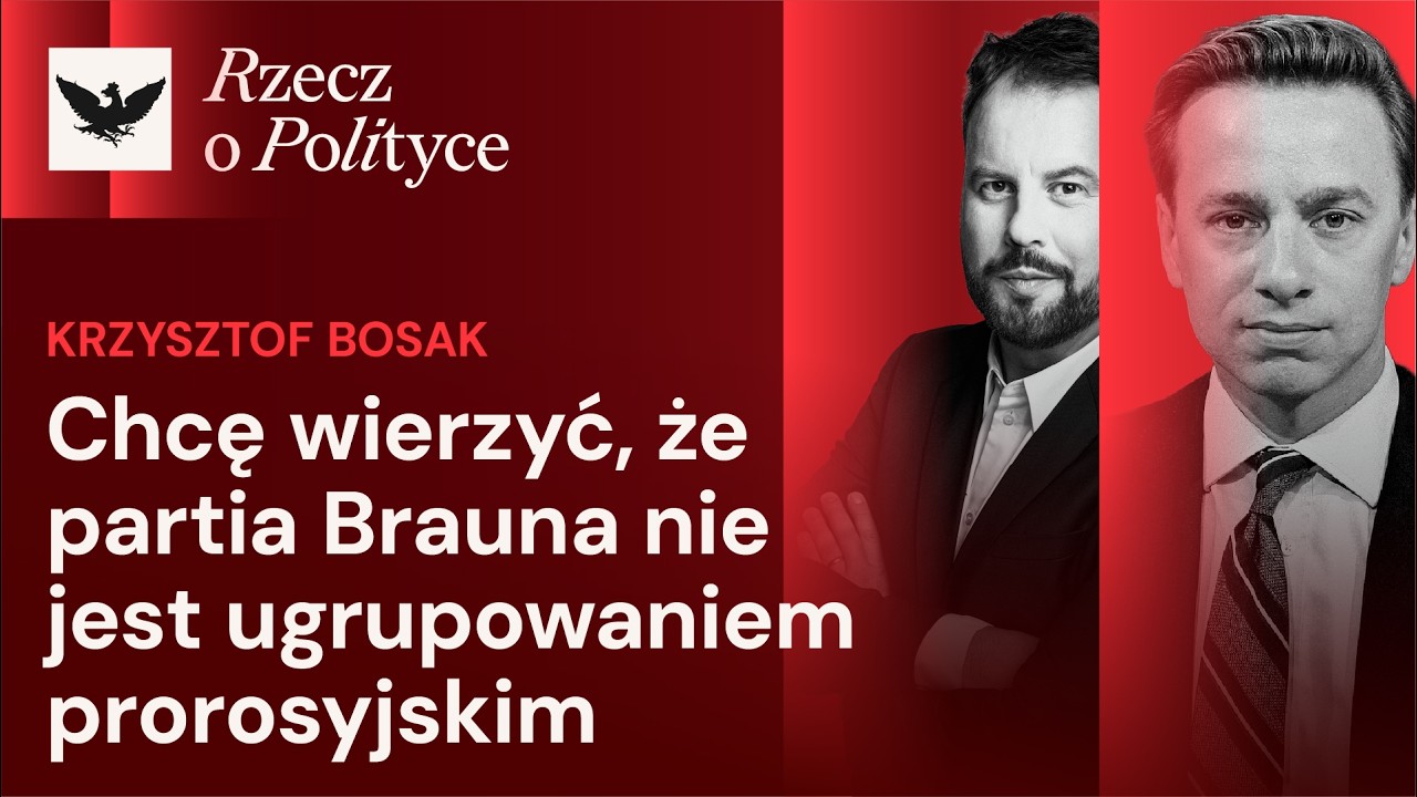 Krzysztof Bosak | Czego spodziewać się po RBN Karola Nawrockiego?