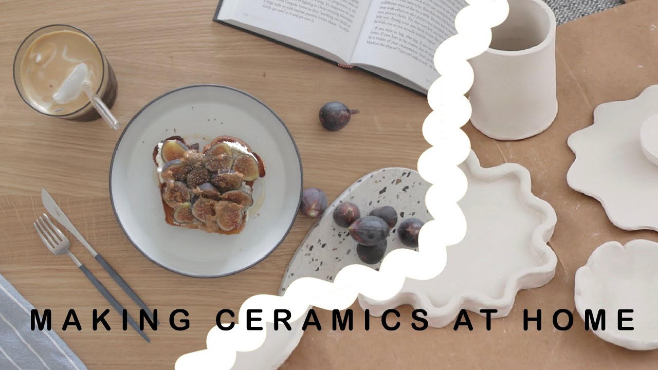 Ep 6 : making ceramics at home for the first time | healthy breakfast ideas [vlog]