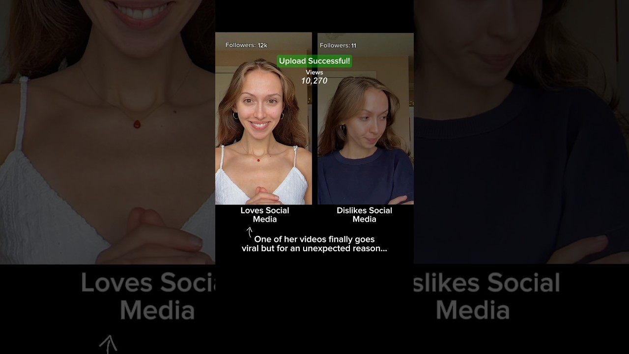 #pov One of her videos finally goes viral but for an unexpected reason&hellip;