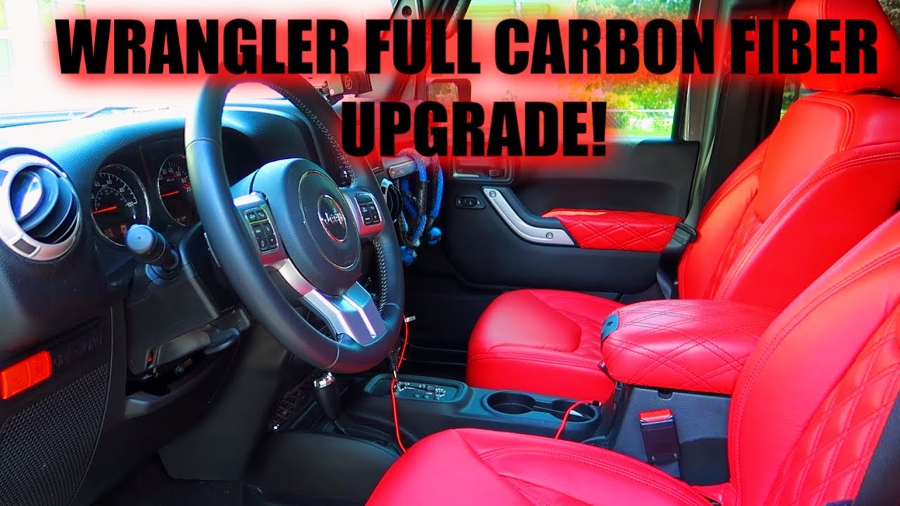JEEP MODS: Unboxing Full Carbon Fiber Interior Upgrade | Plus New Channel Memberships Now Available
