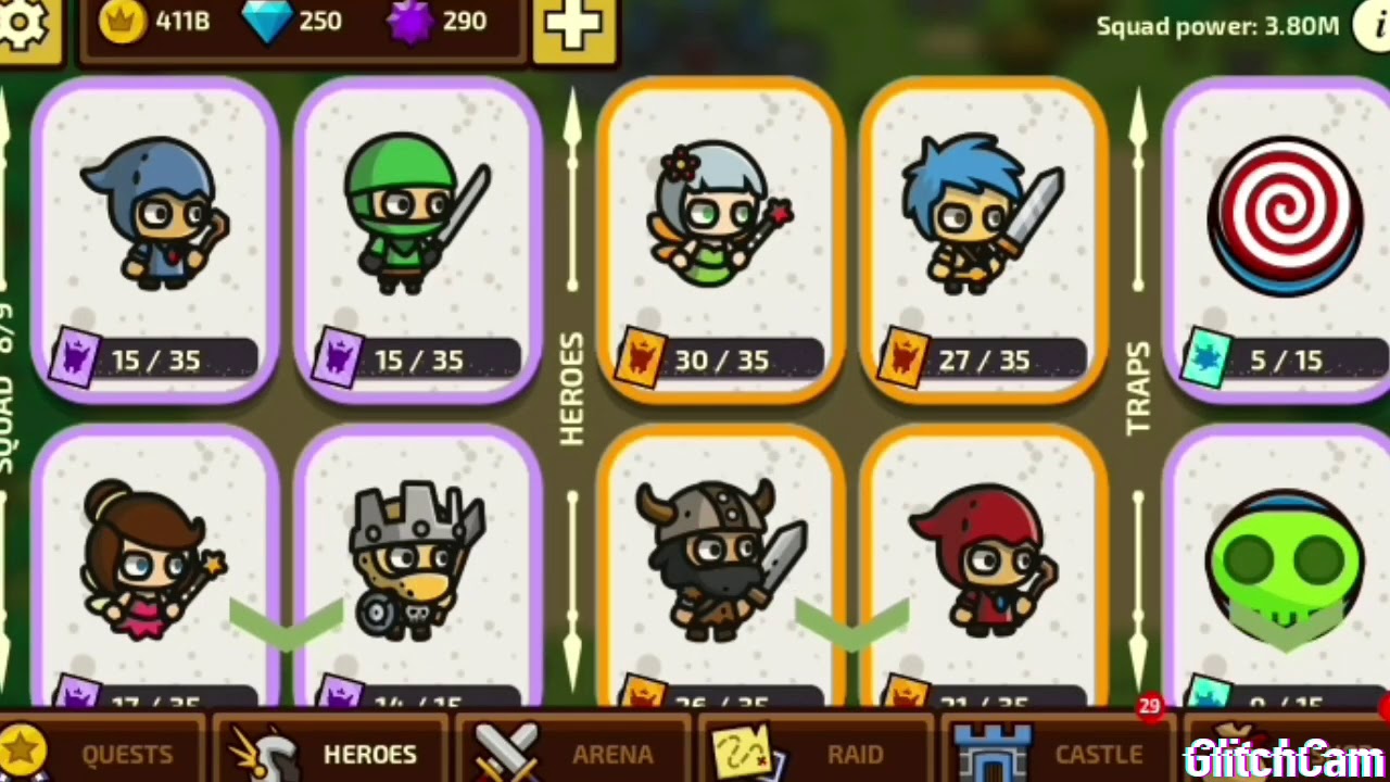 RAID HEROES TOTAL WAR GAMEPLAY.