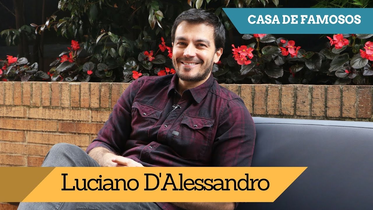 Casa de Famosos: Luciano D'Alessandro