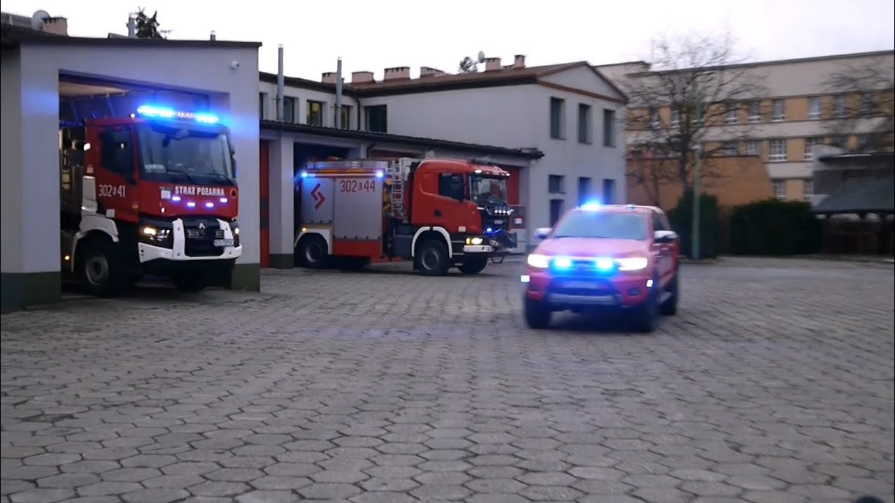 [HIT!][SGRT] Wyjazd alarmowy Specjalistycznej Grupy Ratownictwa Technicznego z JRG - 2 Kraków!