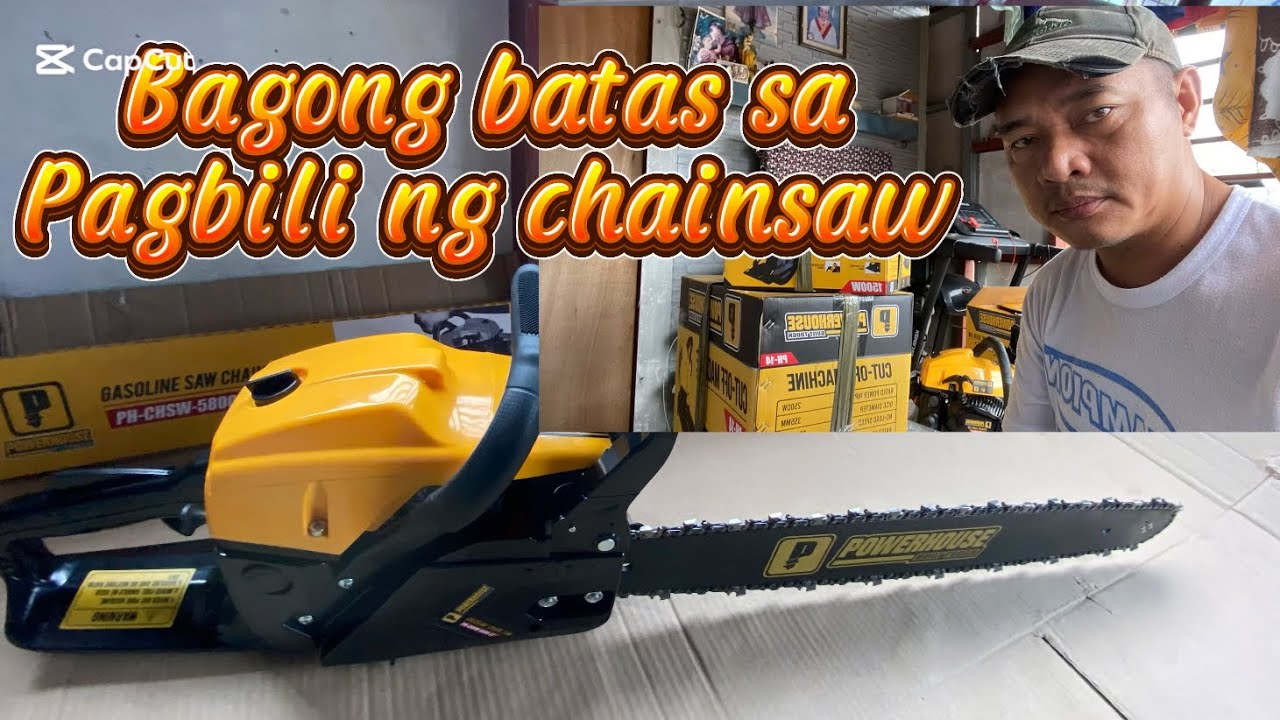 May bagong batas sa pagbili ng STIHL CHAINSAW