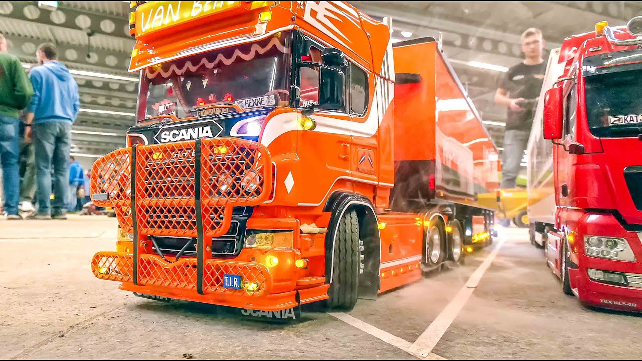Spektakuläre RC Trucks auf dem Truck Parcours Erfurt 2023!
