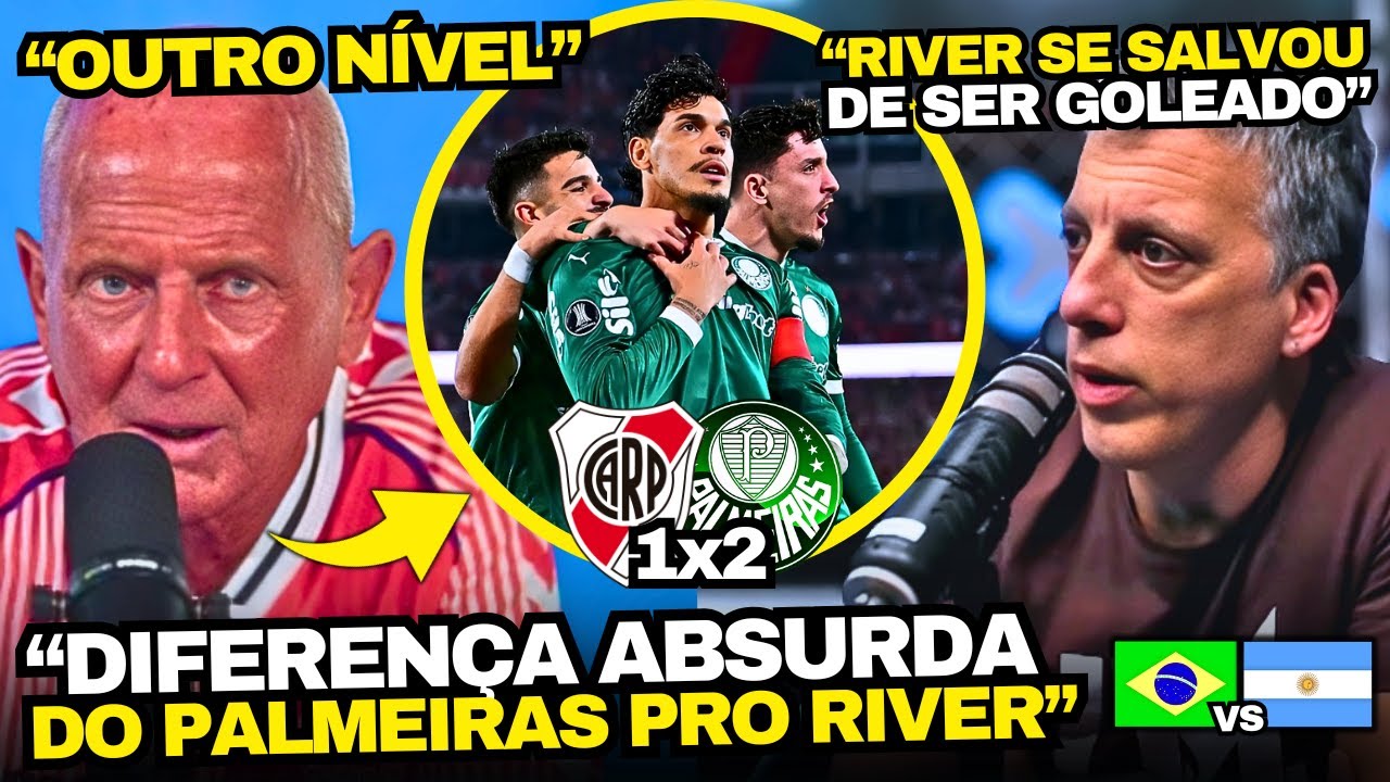 ARGENTINIANS WERE SHOCKED BY RIVER PLATE 1-2 PALMEIRAS