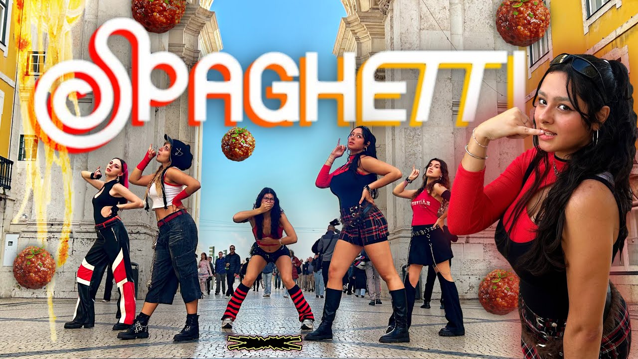 [KPOP IN PUBLIC | ONE TAKE] LE SSERAFIM (르세라핌) 'SPAGHETTI’ | Dance Cover by HEART GUN from Portugal