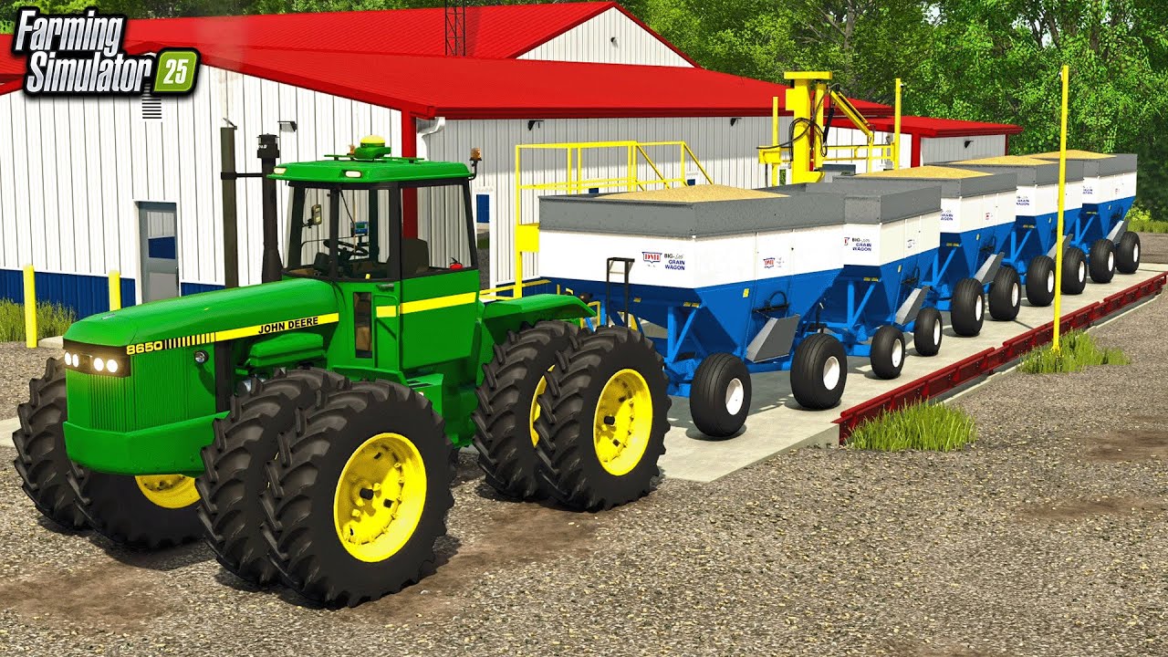 THE ULTIMATE GRAIN TRAIN! HAULING IN ALL OF CORN & BEANS! (GRANDPA SERIES)