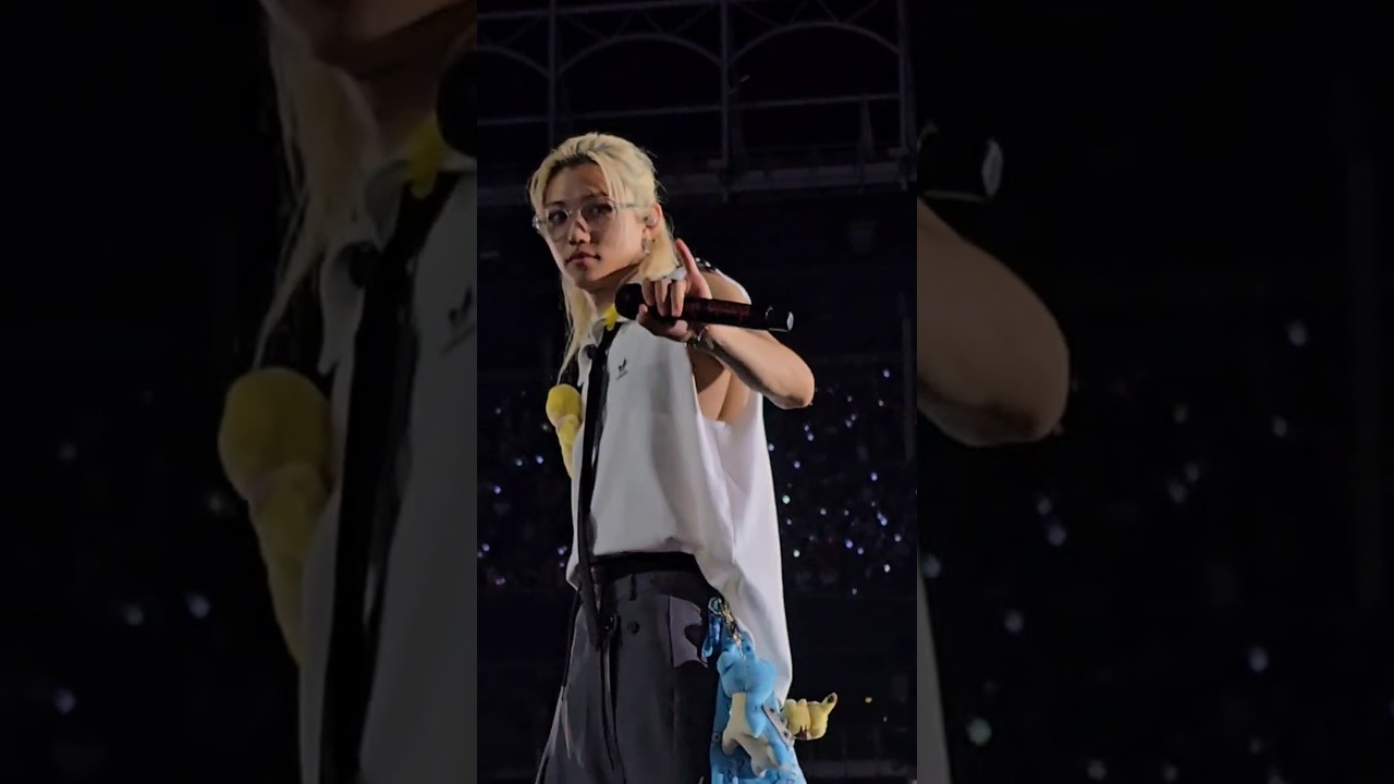 Felix Stray Kids dominATE Tour Chicago #straykids #felix