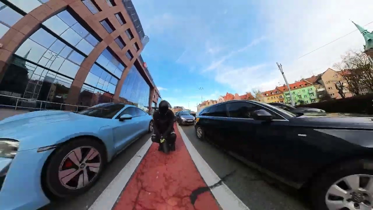 Jazda monocyklem elektrycznym po Wrocławiu