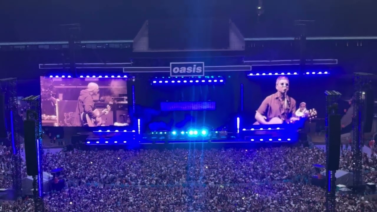 Oasis - Half The World Away - Wembley Stadium London, England - 25/07/2025