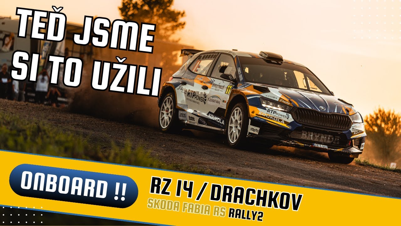 46. INVELT Rally Pačejov 2025 (RZ14 - Drachkov) | Kundlák - Baran | ONBOARD