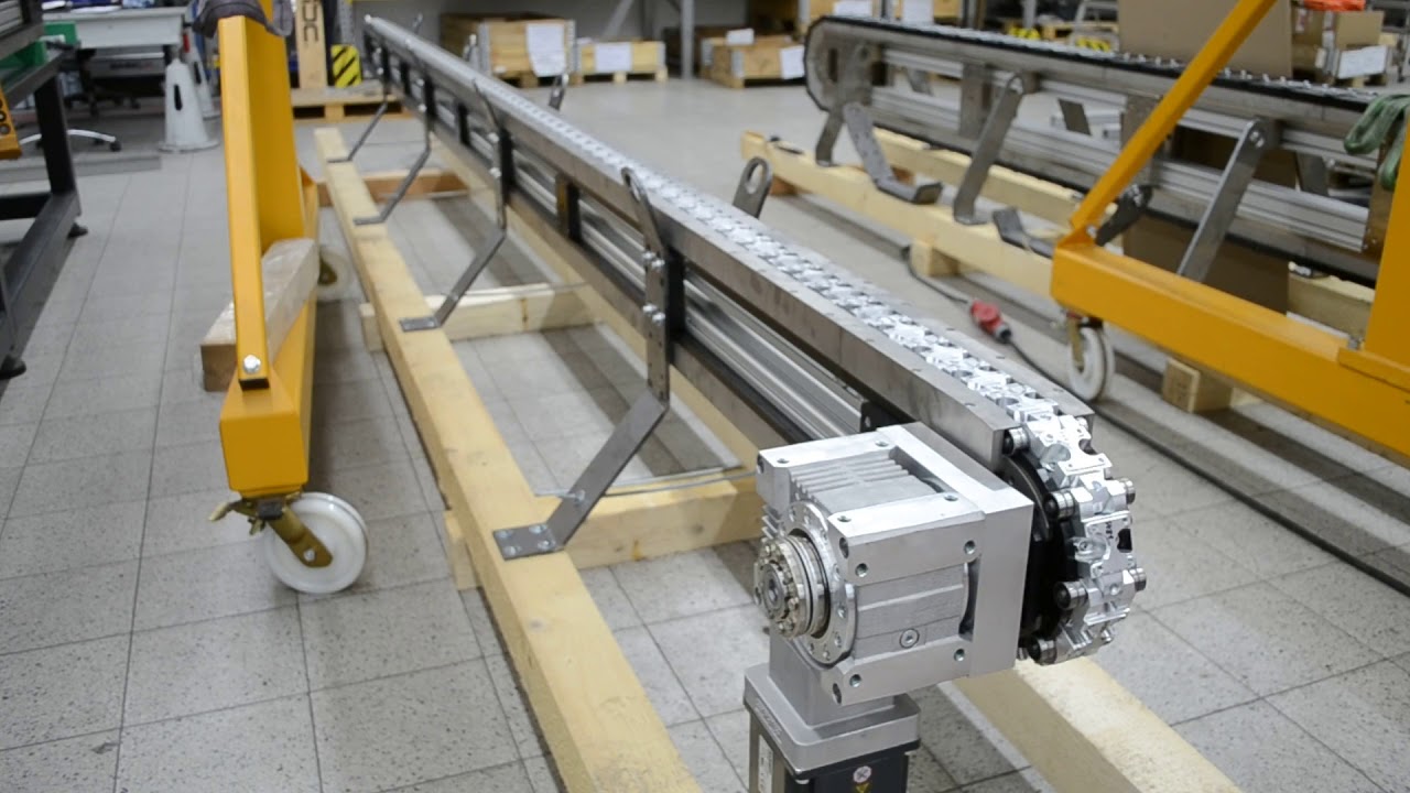 Precision Link Indexing  Conveyor