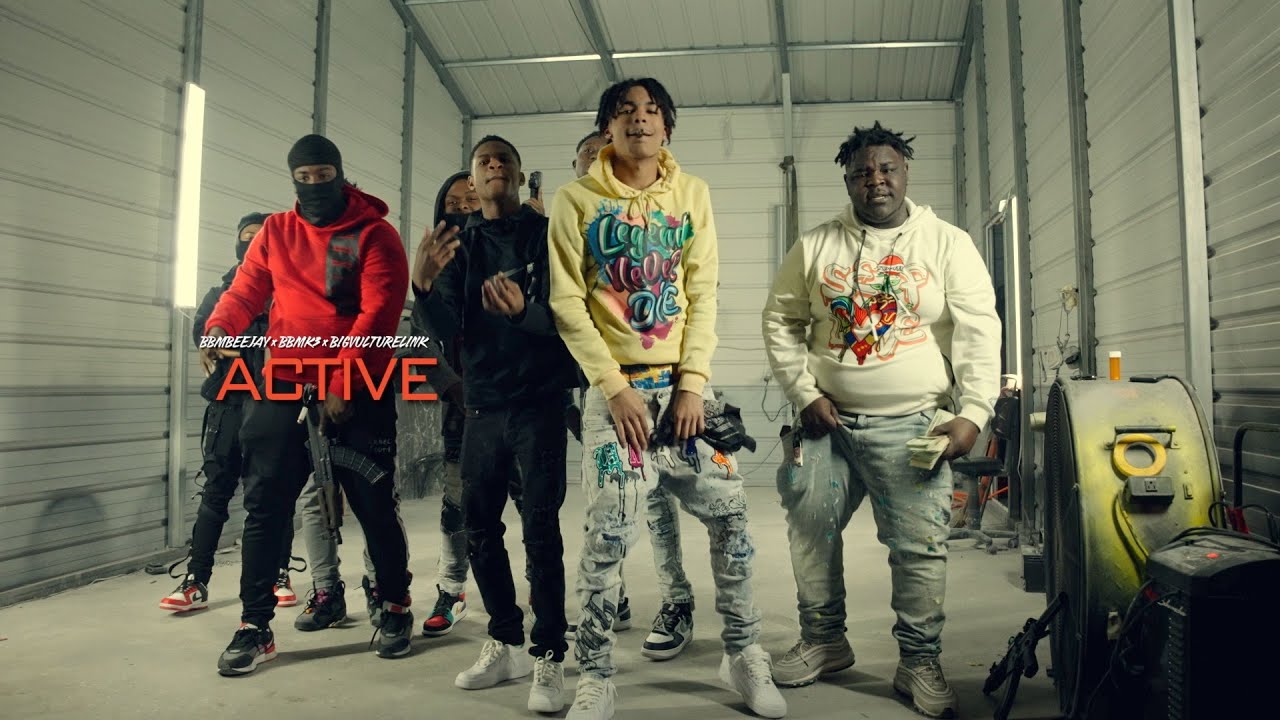 BBMBEEJAY x BBMK3 x BIGVULTURELINK - Active (Official Music Video)