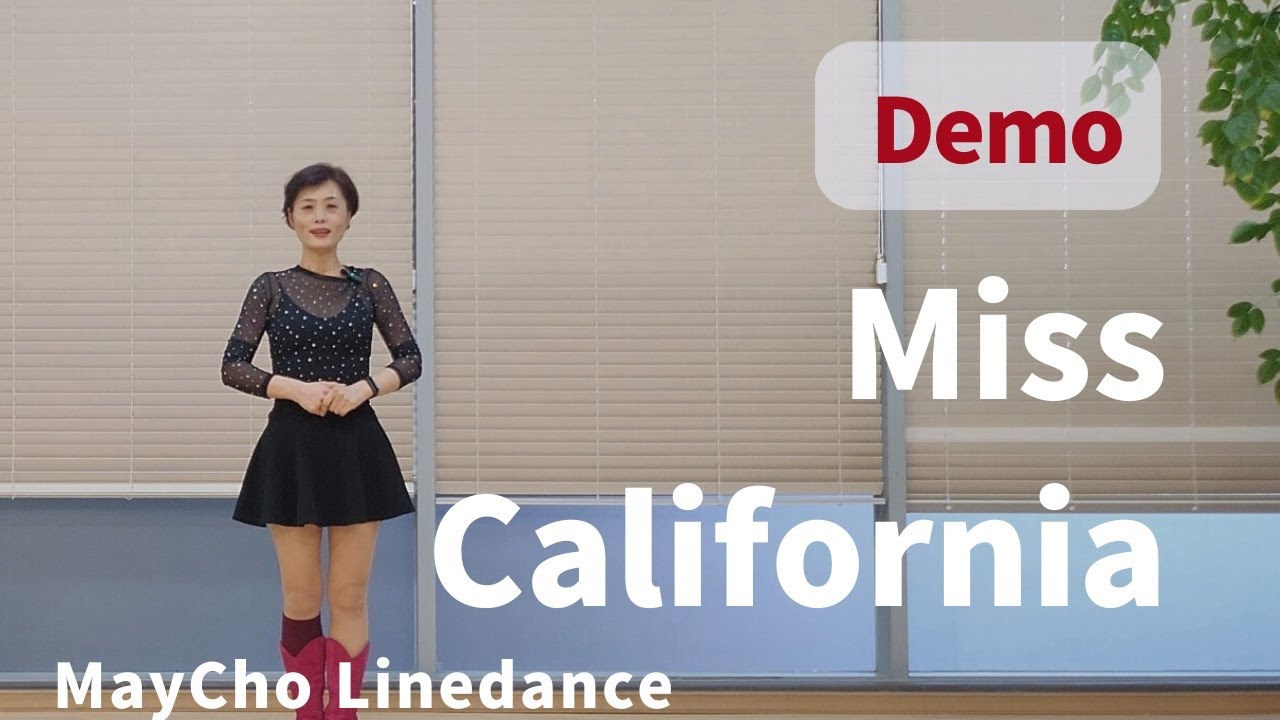 Miss California  Line Dance (Improver: Ivonne Verhagen) - Demo